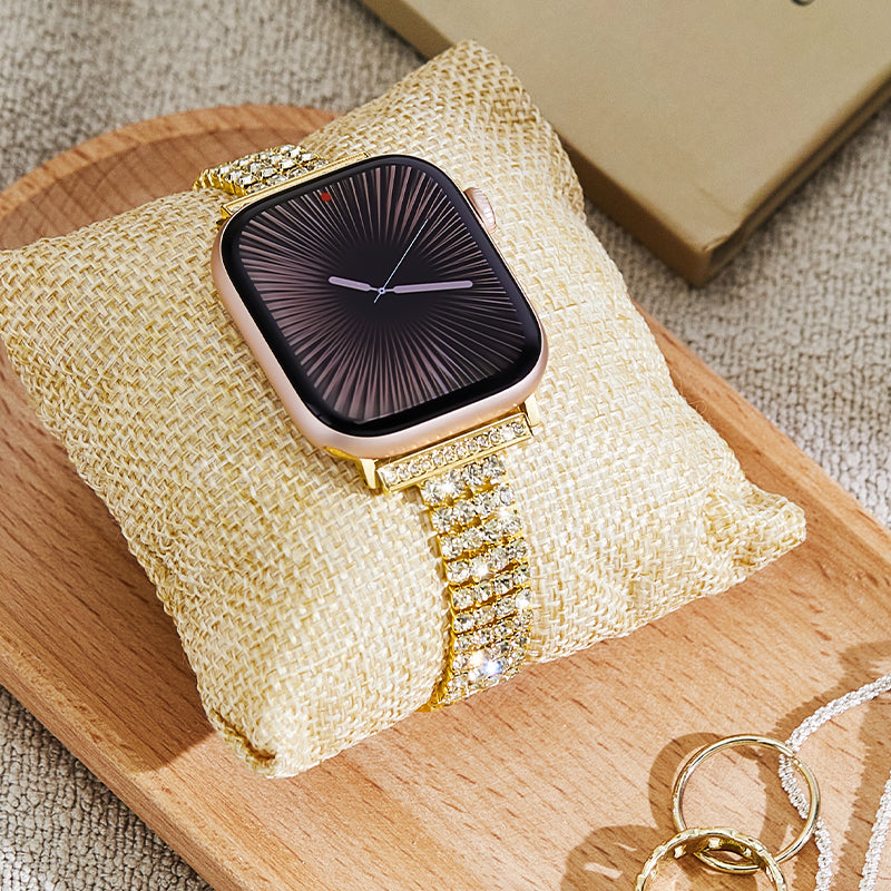 Starlit Bliss Diamond Bracelet Band for Apple Watch