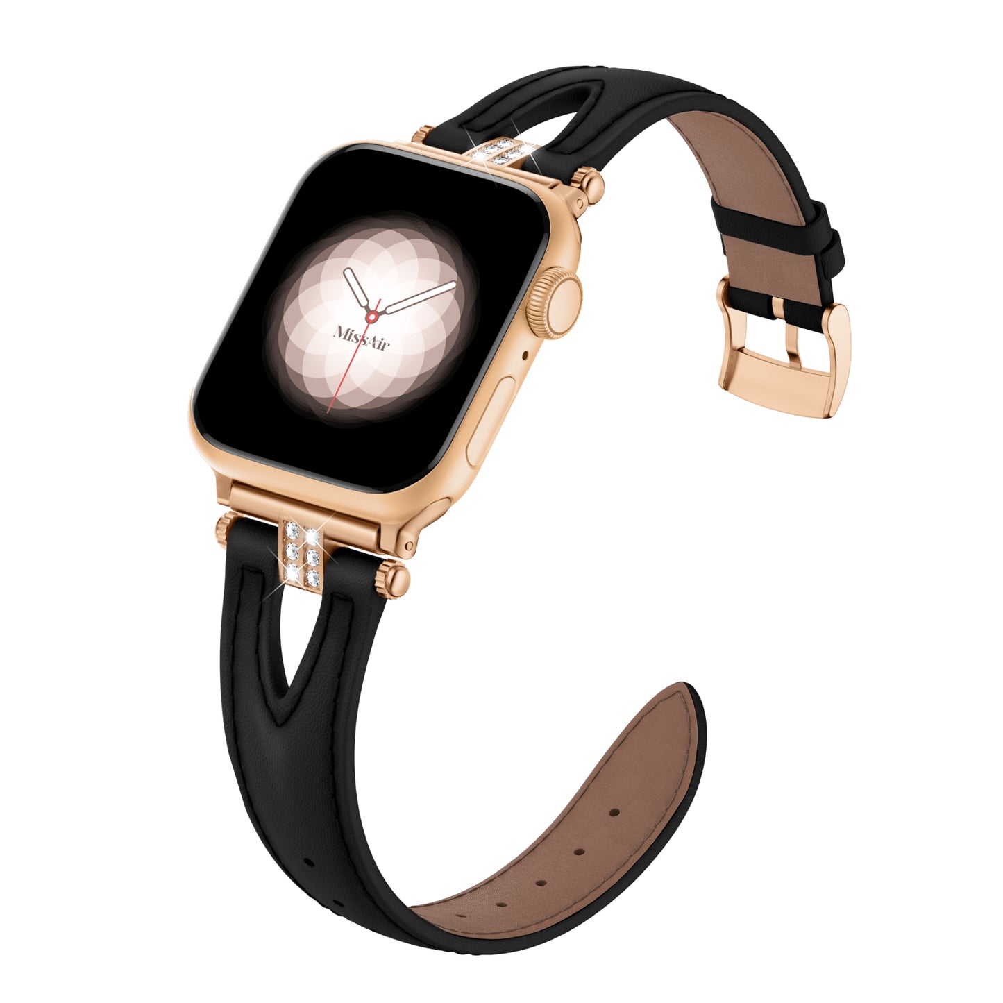 Luxe-V Leather Bracelet Band for Apple Watch