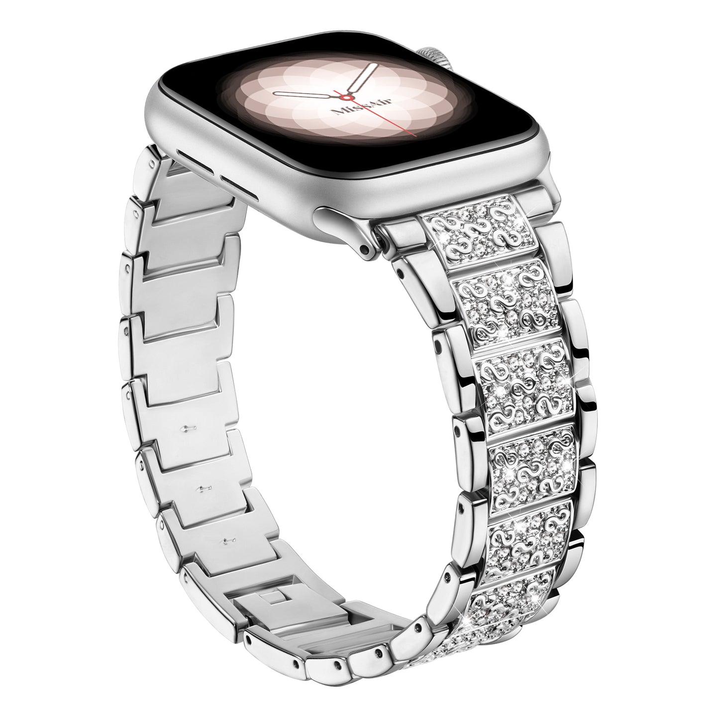 S-Shaped Stainless Steel Bracelet Band for Apple Watch