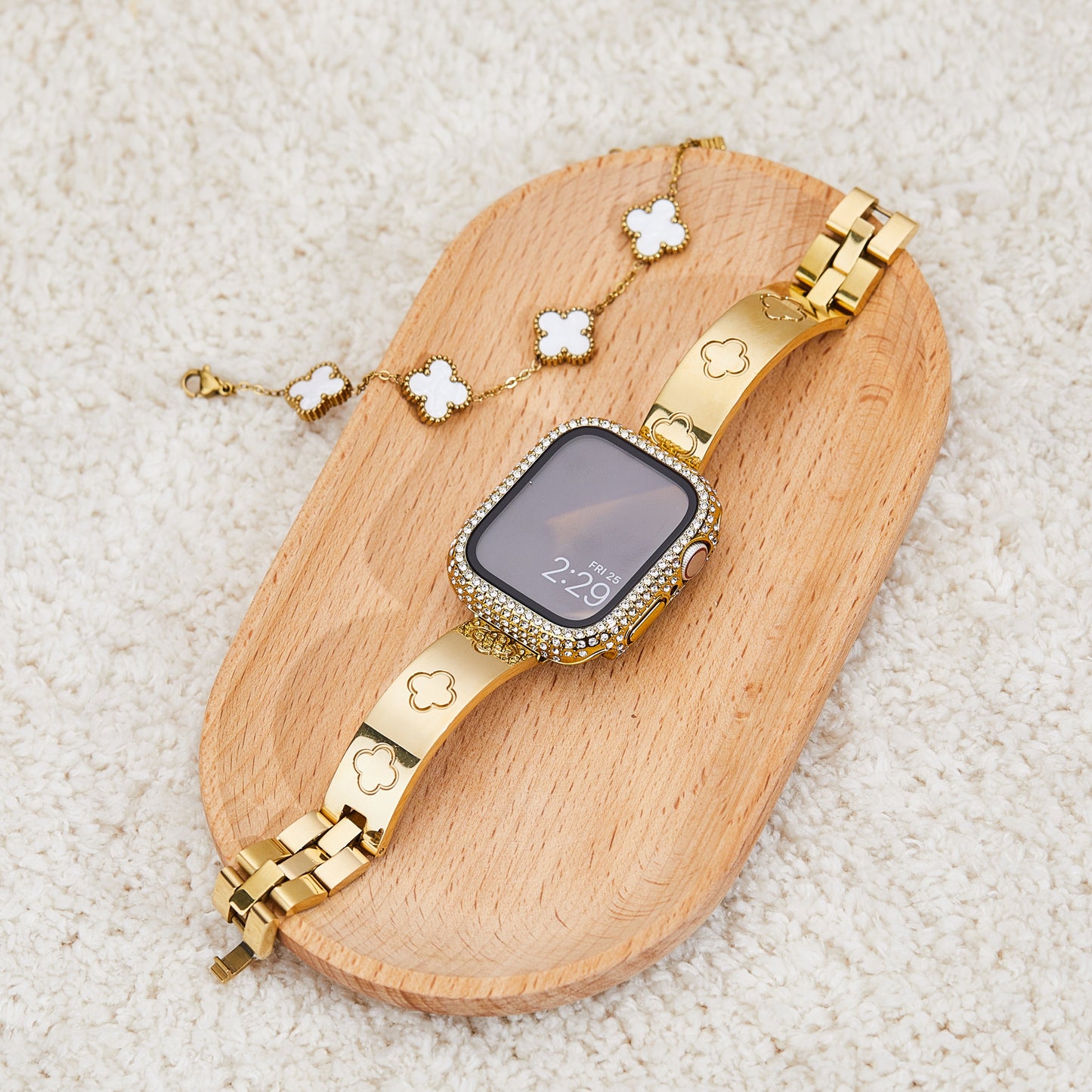 Full-Bling Diamond PC Case for Apple Watch