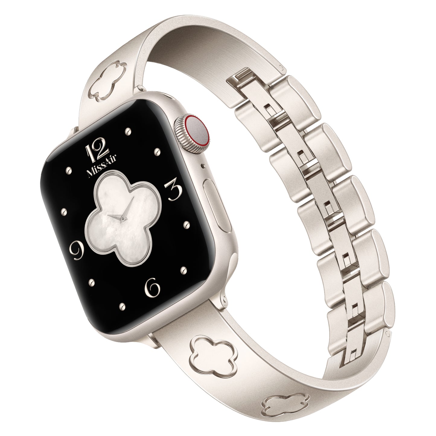 LOVE LUCK Four-Leaf Clover Bracelet Band for Apple Watch
