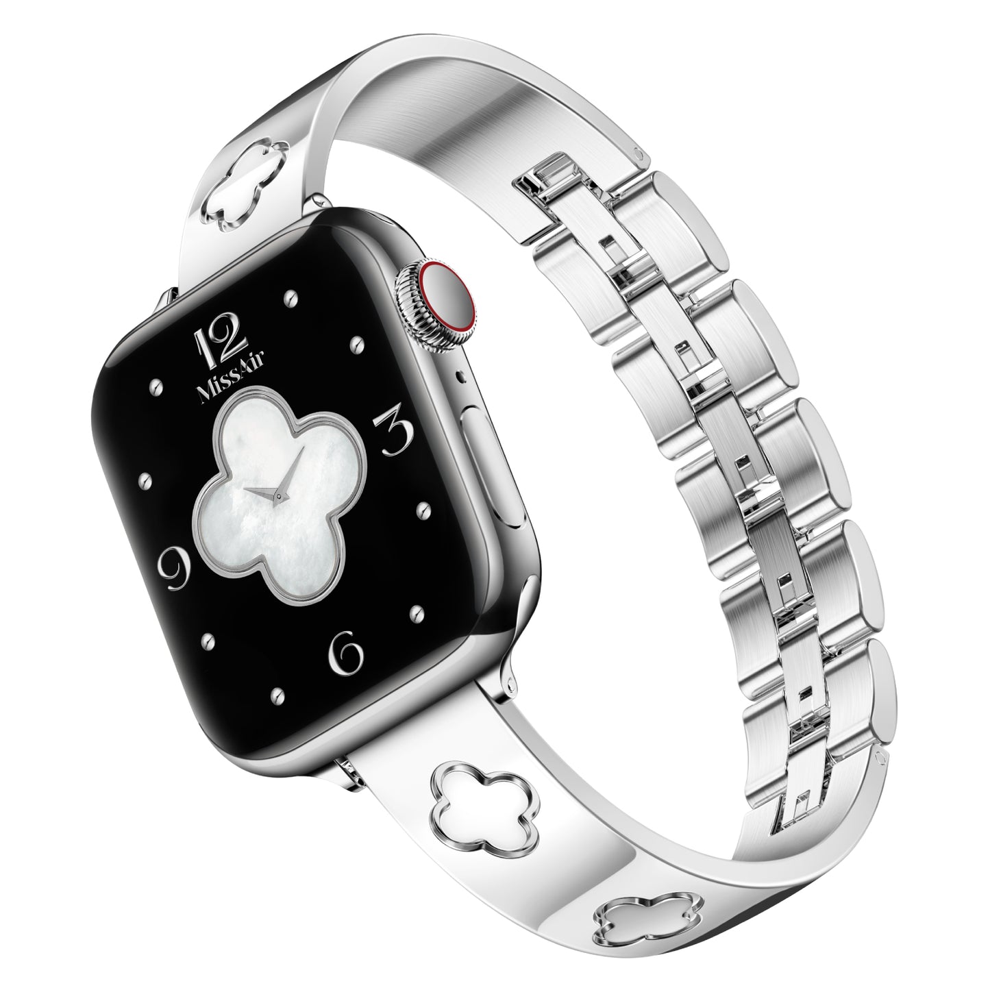 LOVE LUCK Four-Leaf Clover Bracelet Band for Apple Watch