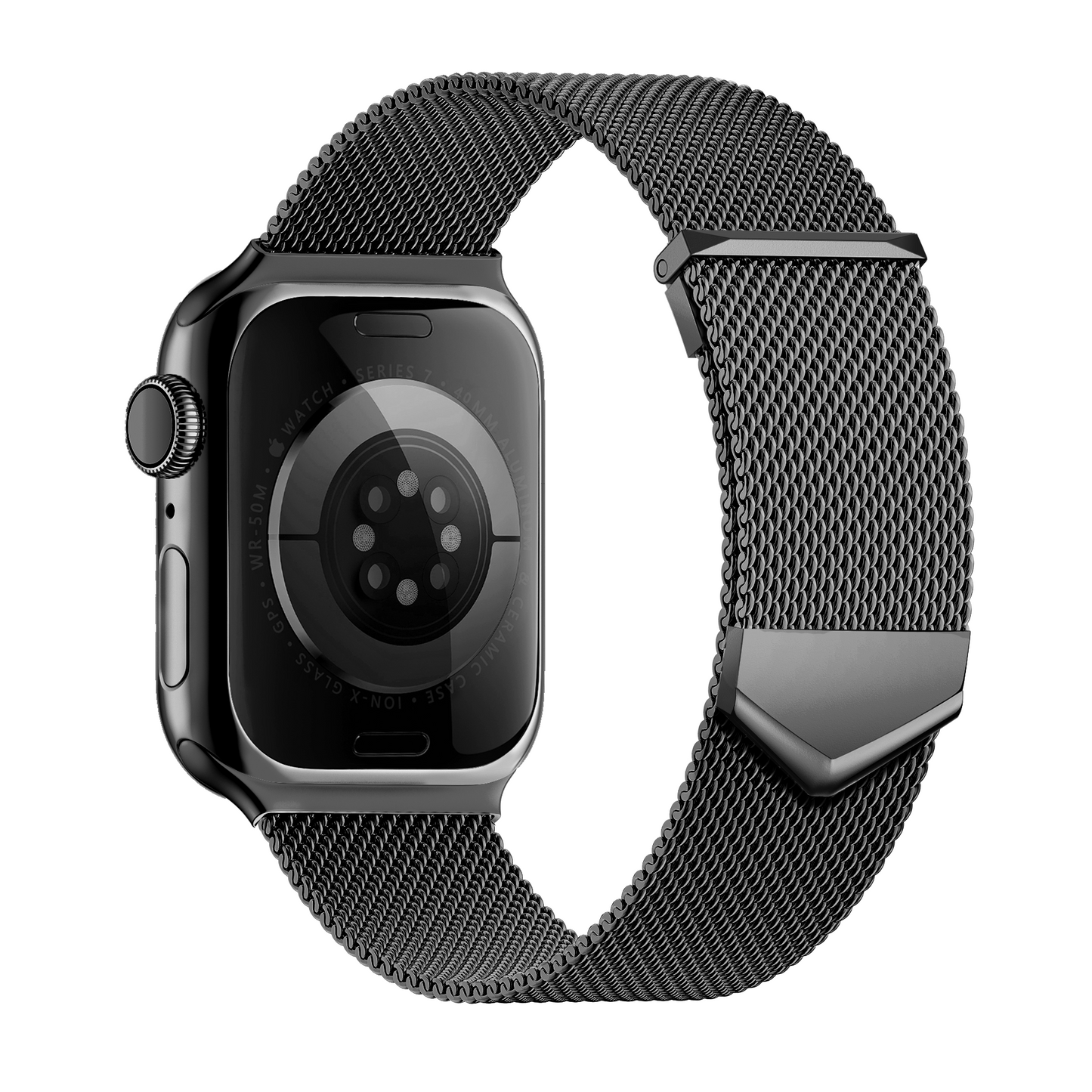 Double Magnet Stainless Steel Apple Watch Bracelet