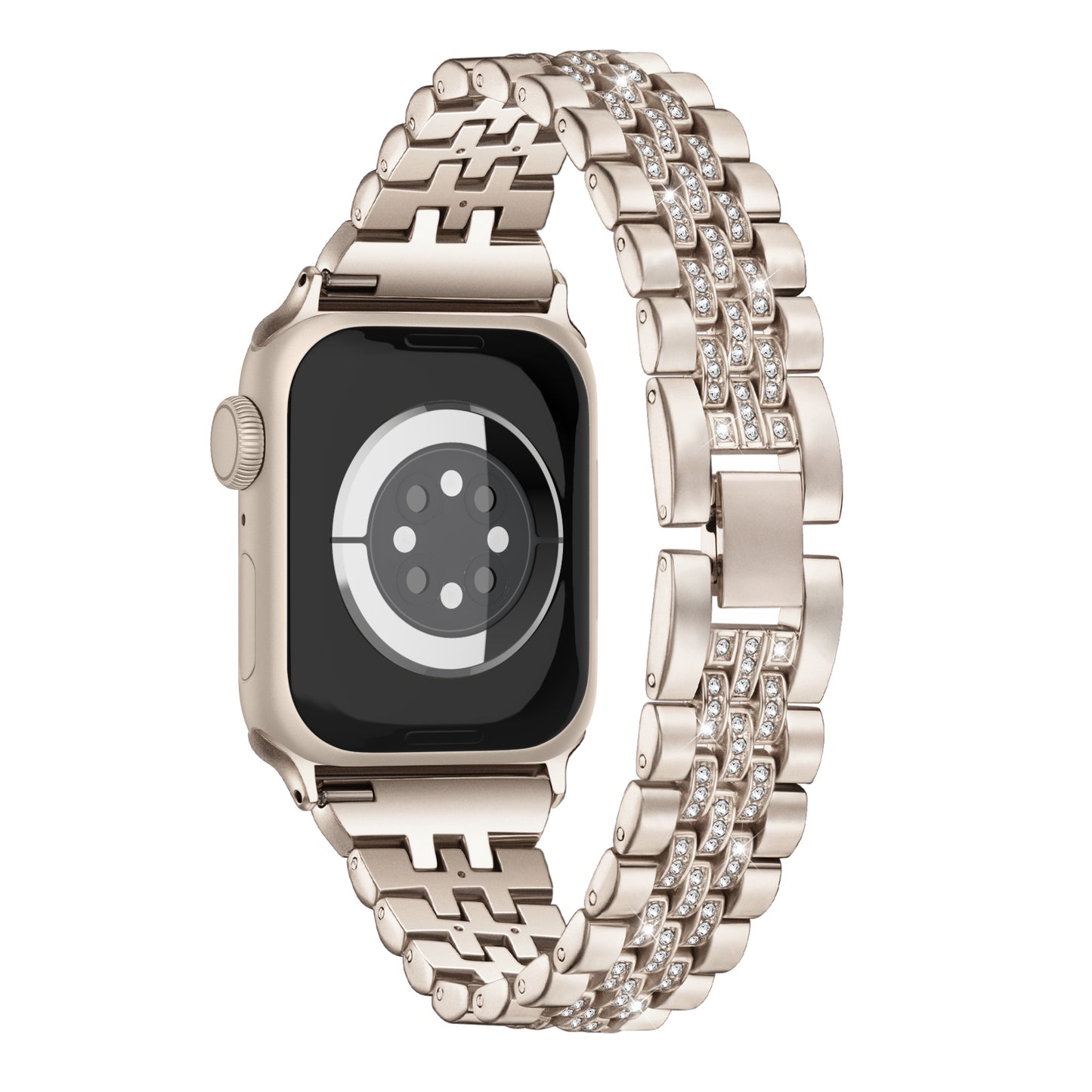 Diamond Stainless Steel Bracelet Band for Apple Watch