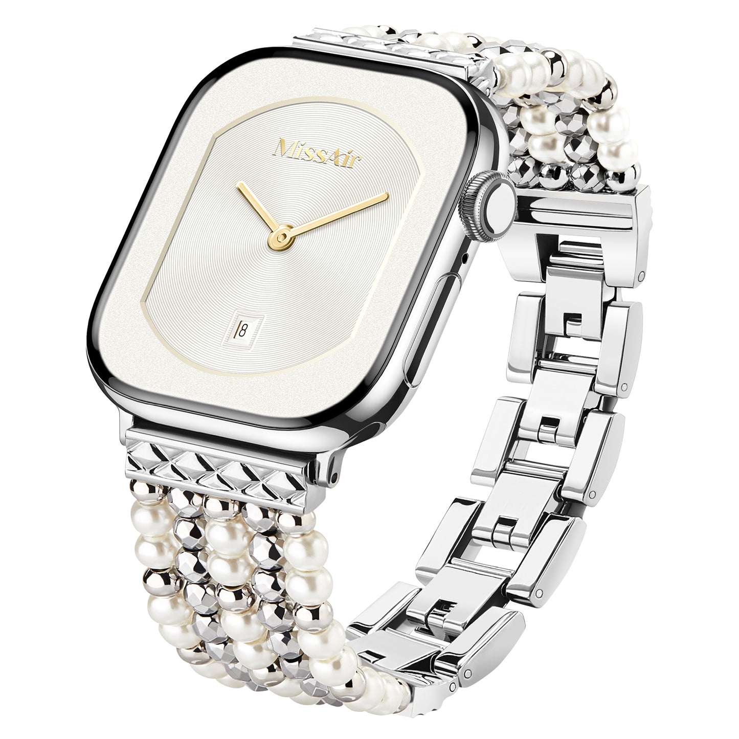 Bohemian Style Peral Beaded Bracelet Band for Apple Watch