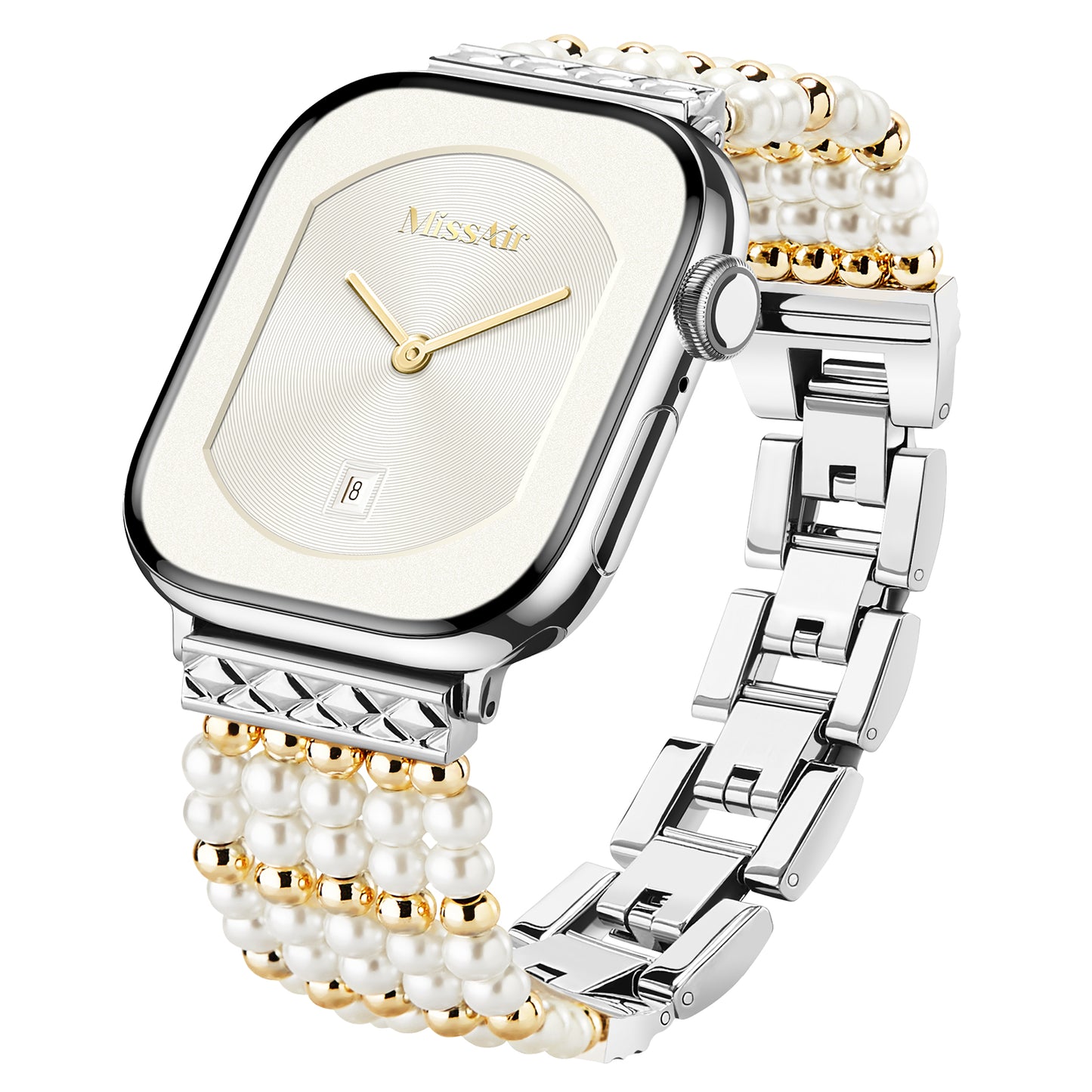 Bohemian Style Peral Beaded Bracelet Band for Apple Watch