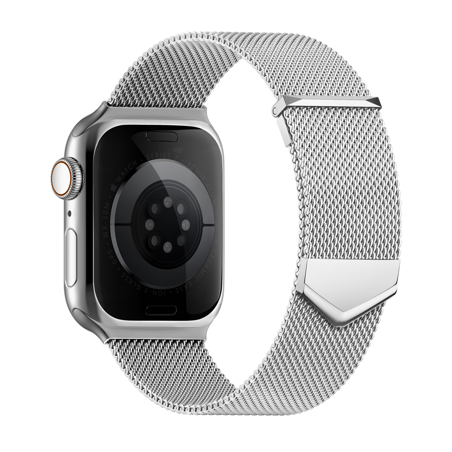 Double Magnet Stainless Steel Apple Watch Bracelet