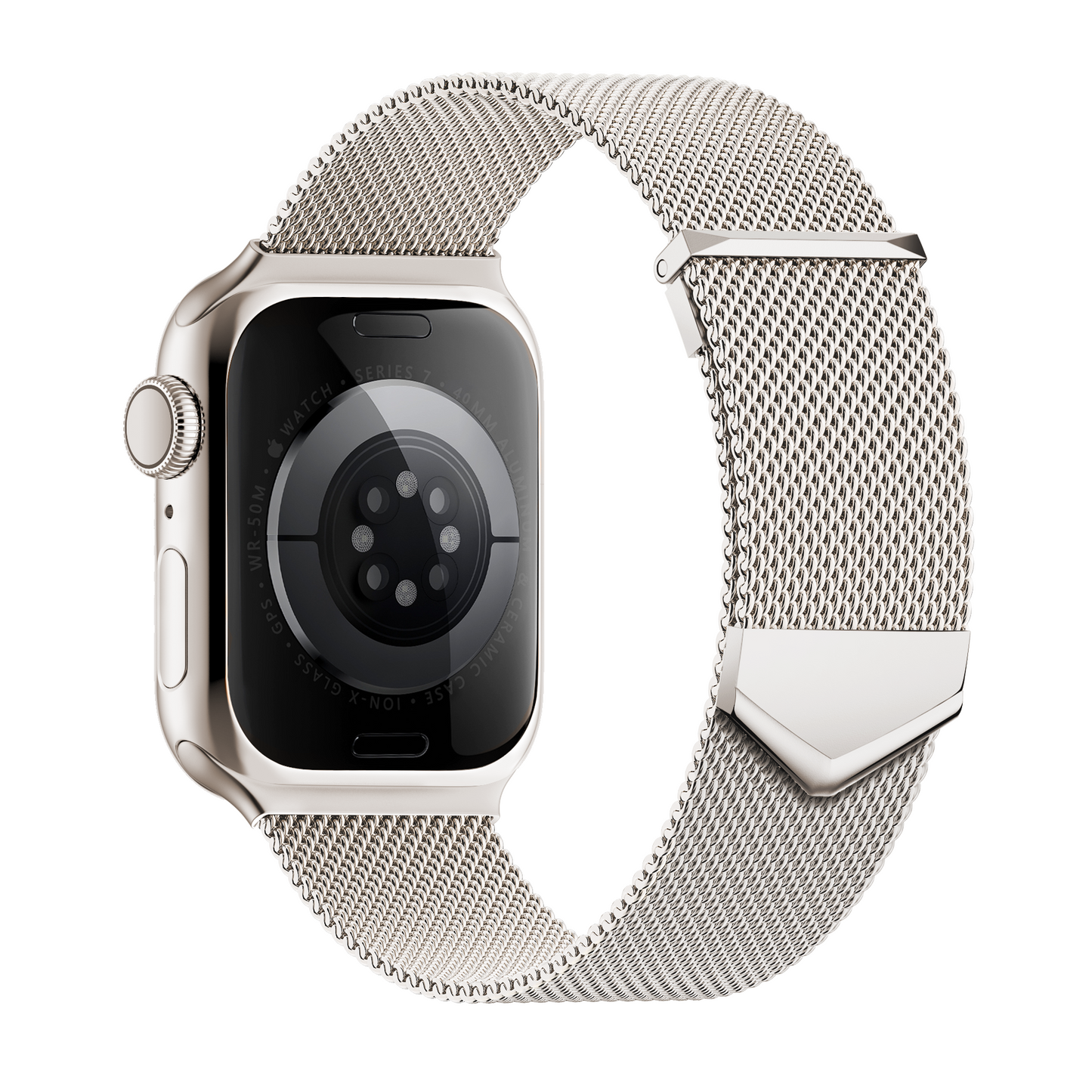 Double Magnet Stainless Steel Apple Watch Bracelet