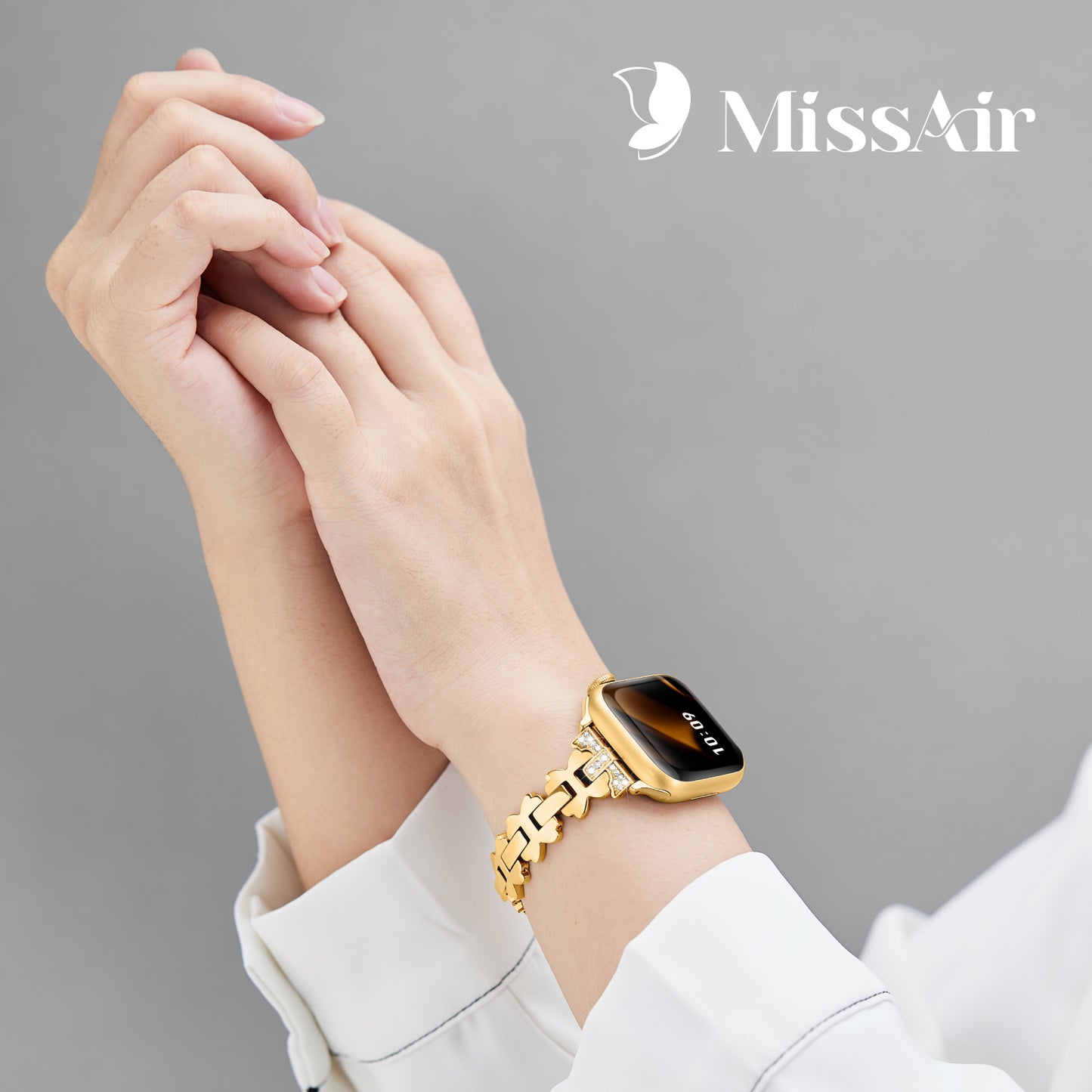 Petal Diamond Bracelet Band for Apple Watch