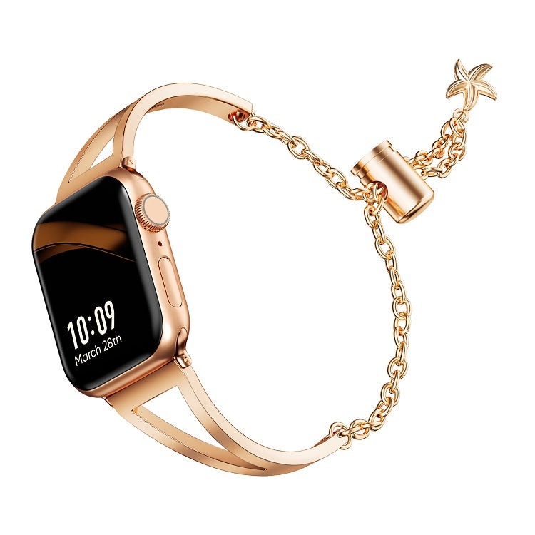 V Shape Stainless Steel Apple Watch Replacement Strap