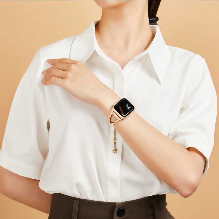 V Shape Stainless Steel Apple Watch Replacement Strap