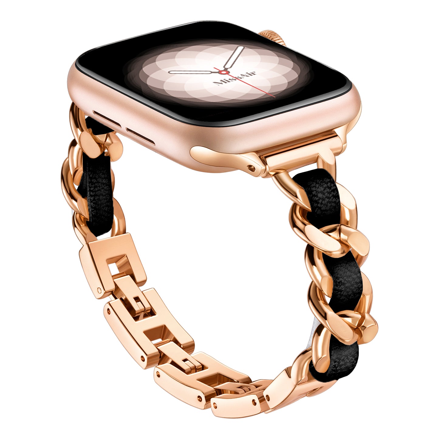 Luxe Tweed Metal Bracelet Band for Apple Watch