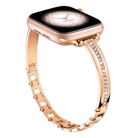 Golden Girl Slim Diamond Apple Watch Bracelet
