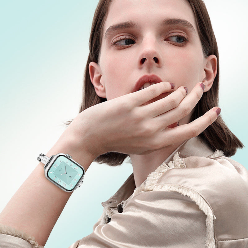 Golden Girl Slim Diamond Apple Watch Bracelet Band