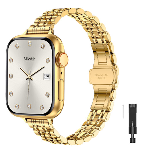 Luxury Stainless Steel Classic Band & PC Cover Case