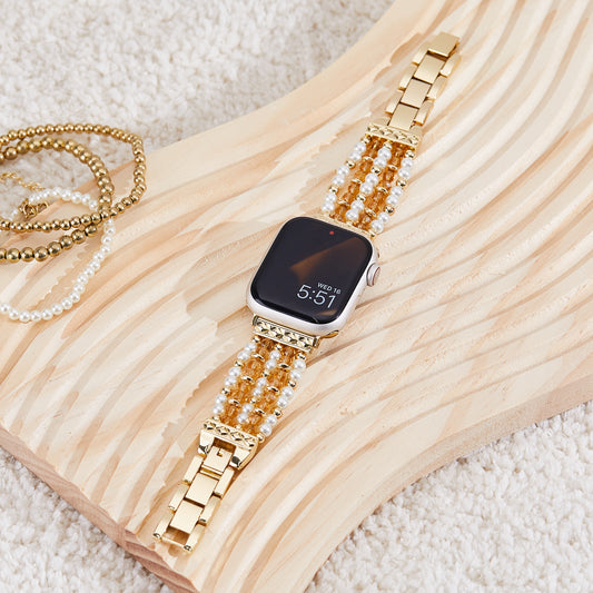 [NEW] Peral Beaded Bracelet for Apple Watch