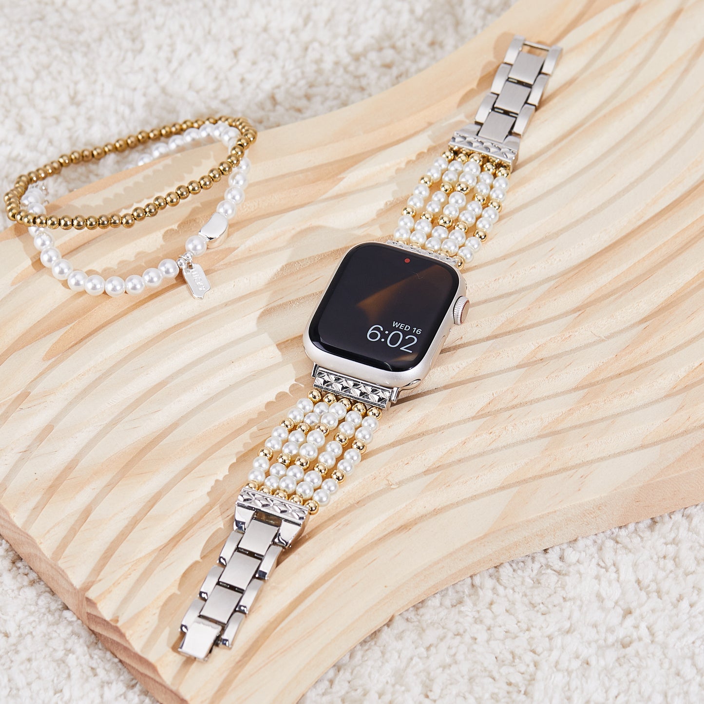 [2024.10 NEW] Boho Beaded Bracelet for Apple Watch