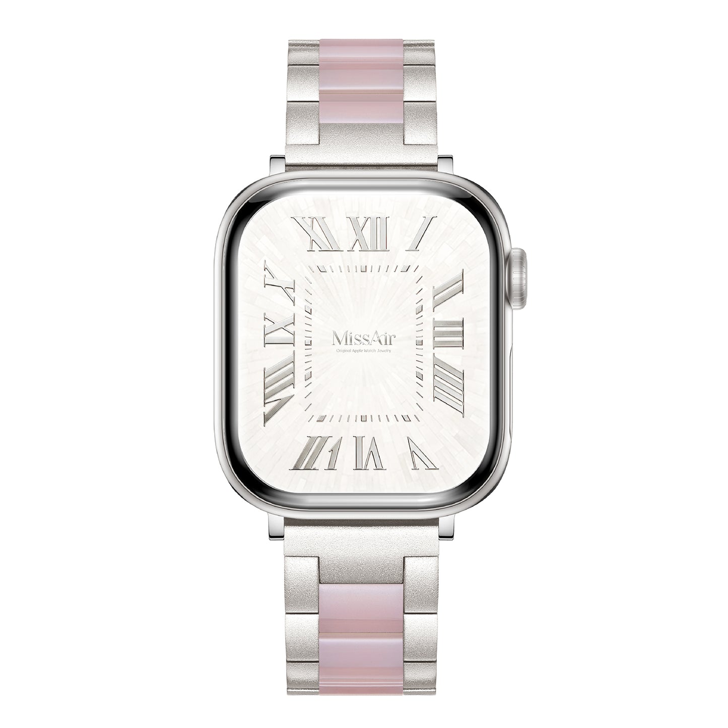 316L Stainless Steel Resin Inlay Apple Watch Bracelet – Adjustable Band