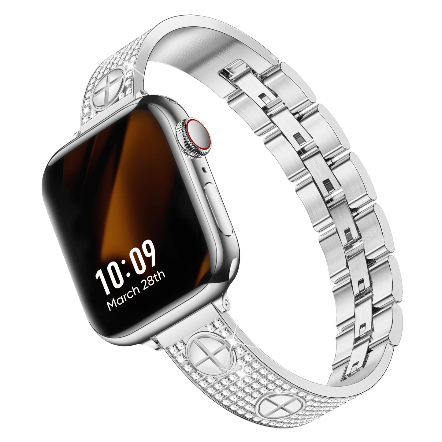 [Special Edit - Full Bling] LOVE PLUS Luxury Bracelet Band for Apple Watch