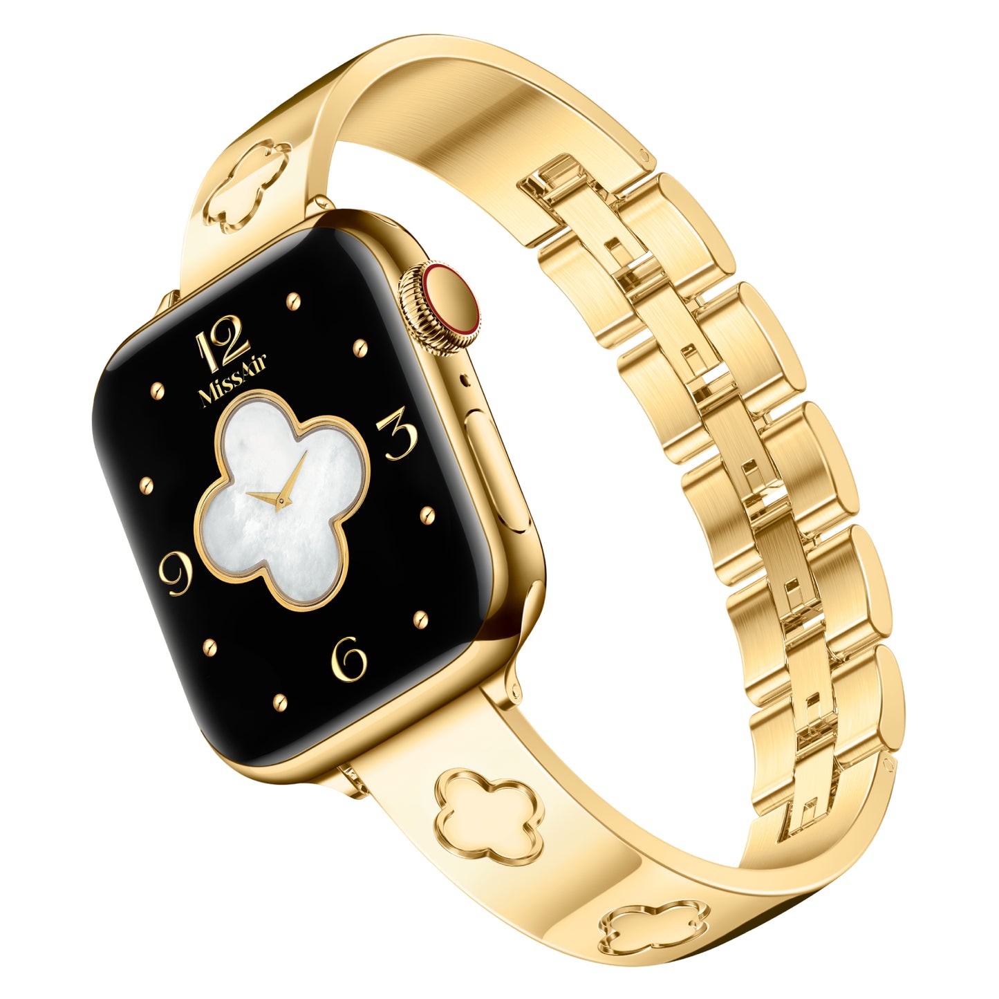 LOVE LUCK Four-Leaf Clover Bracelet Band for Apple Watch