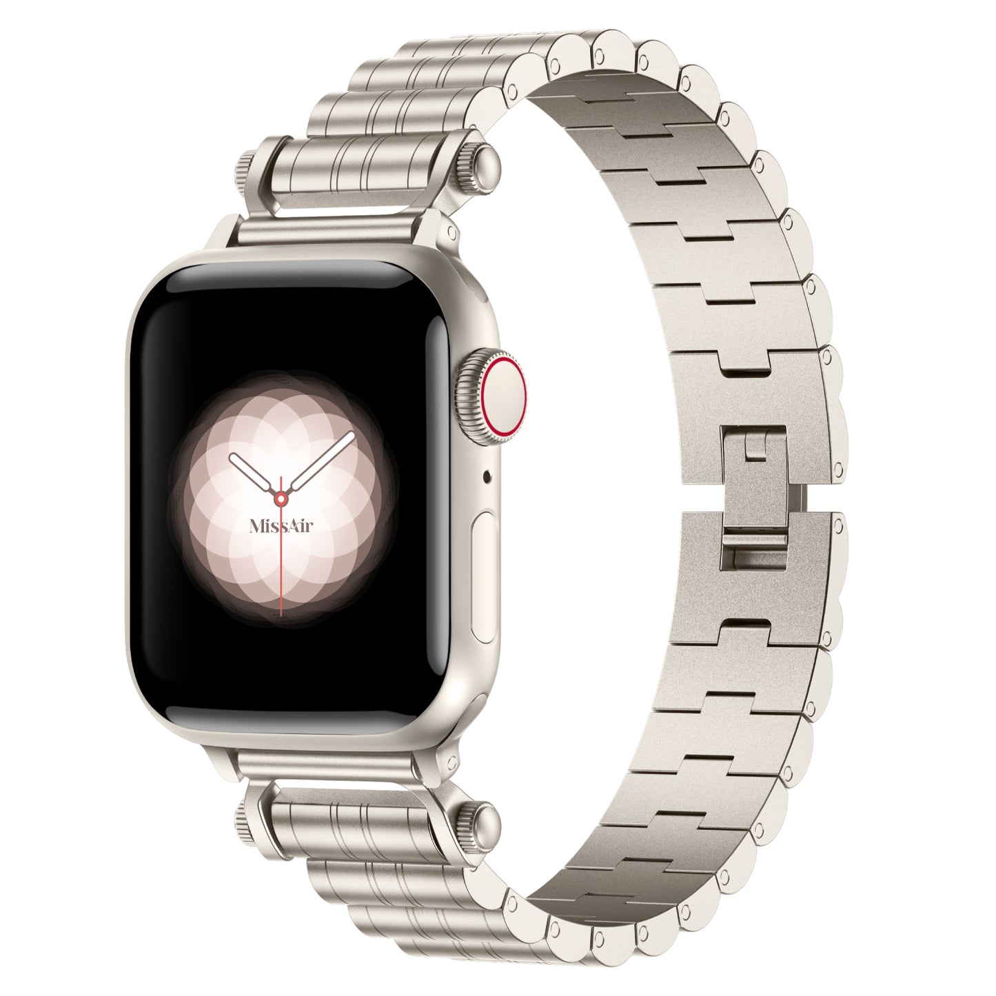ART DECO Classic Metal Links Bands for Apple Watch
