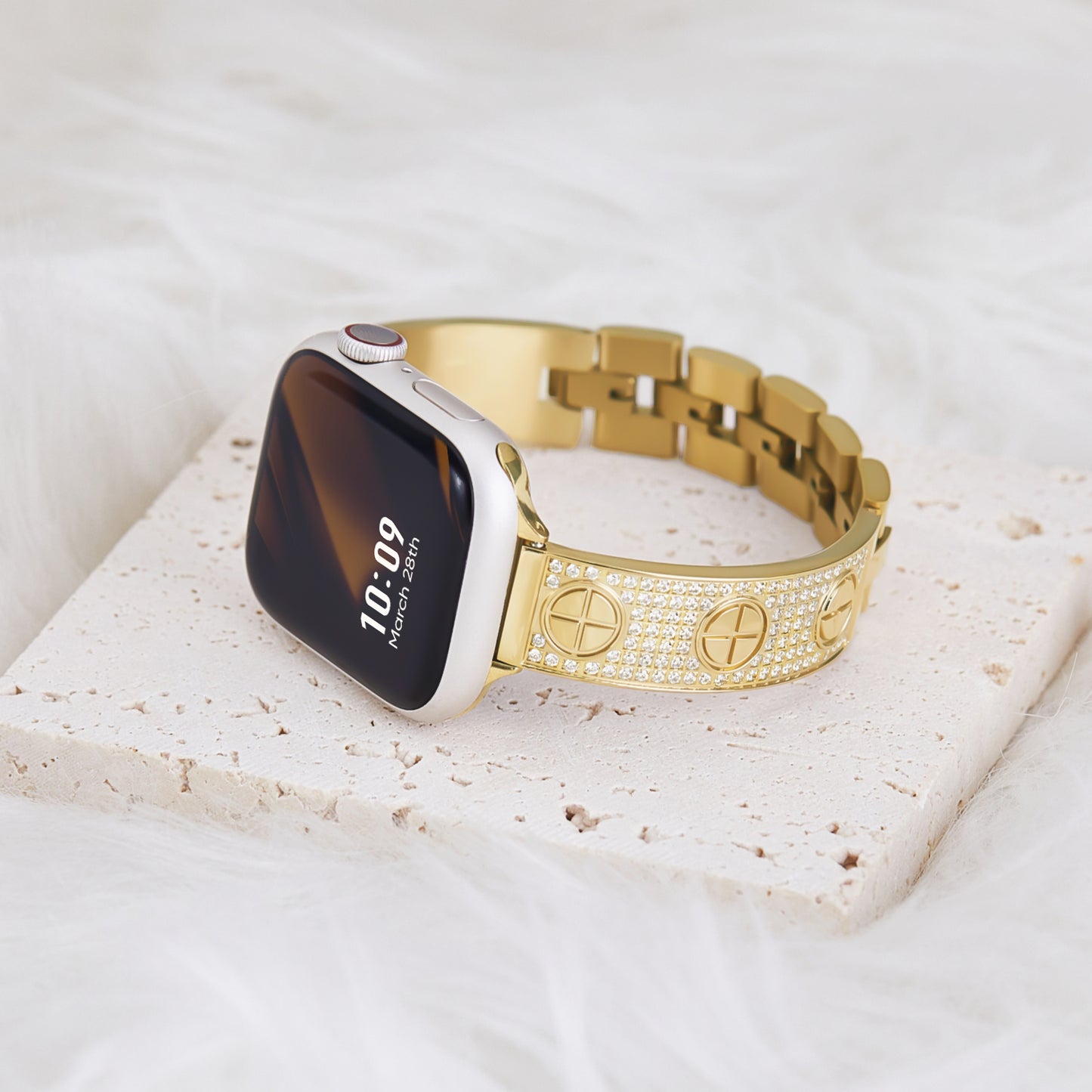 [Special Edit - Full Bling] LOVE PLUS Luxury Bracelet Band for Apple Watch