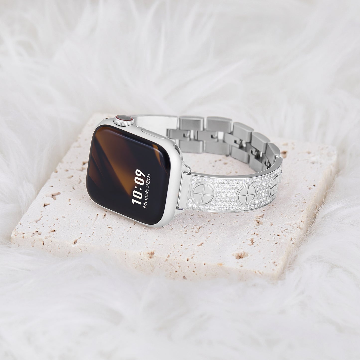 [Special Edit - Full Bling] LOVE PLUS Luxury Bracelet Band for Apple Watch