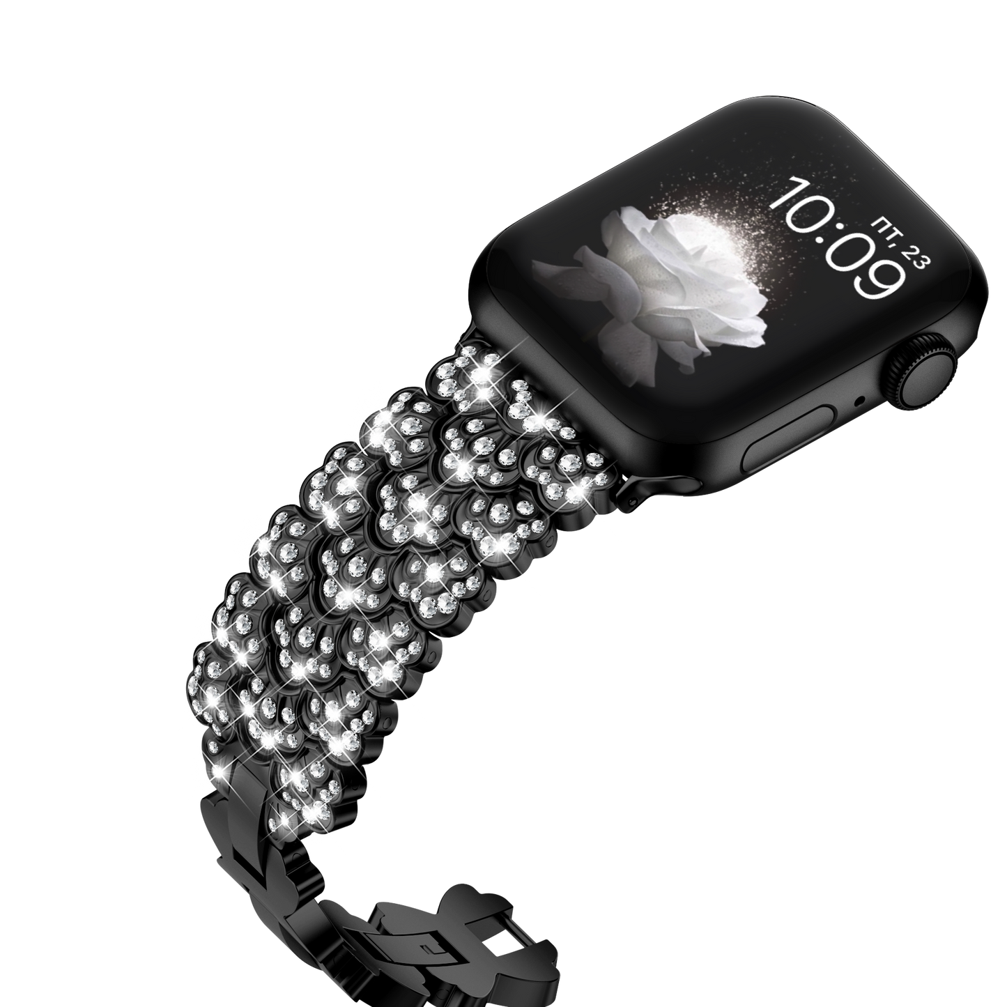 Luxe Bling Petal Chain Band for Apple Watch