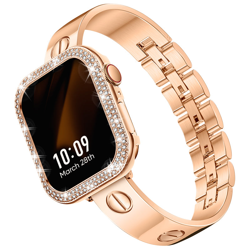 [Bundle] LOVE CLASSIC Luxury Bracelet Band with Dual-Bling Case