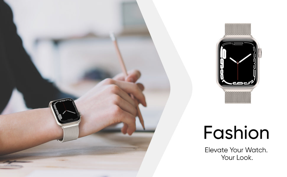 Replacement 42mm/44mm Watch Band For Apple Watch - Twist-O-Flex | Speidel