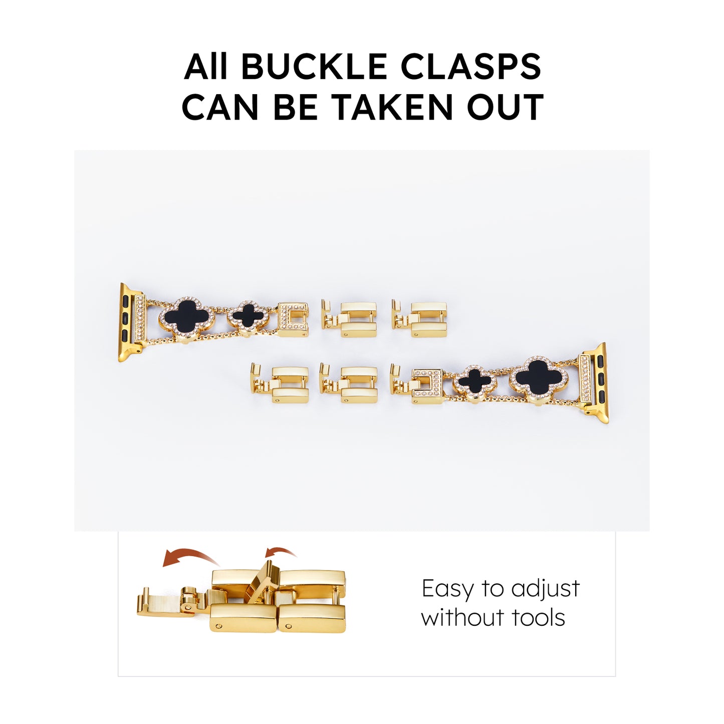 Love&Luck Diamond Metal Band for Apple Watch
