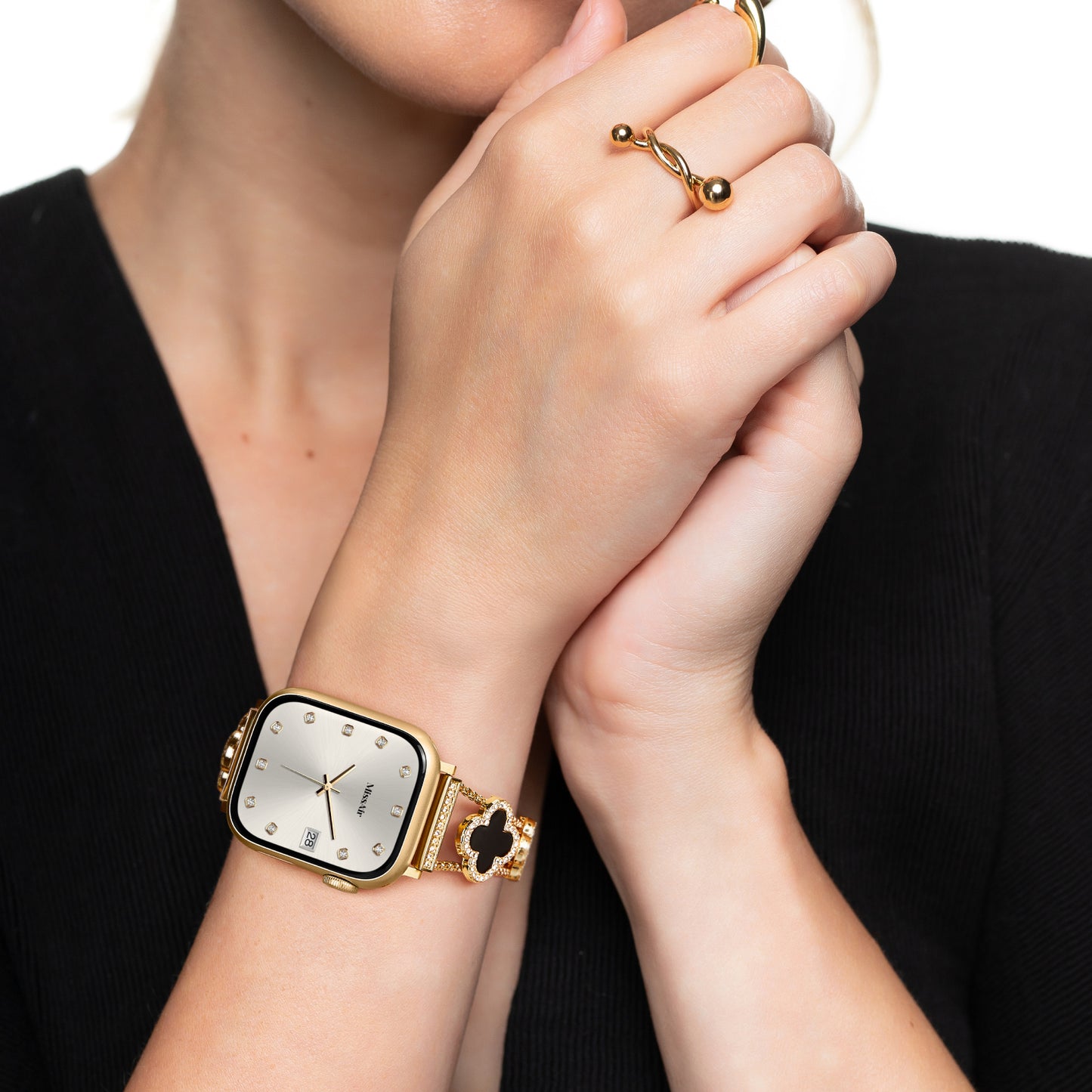 Love&Luck Diamond Metal Band for Apple Watch