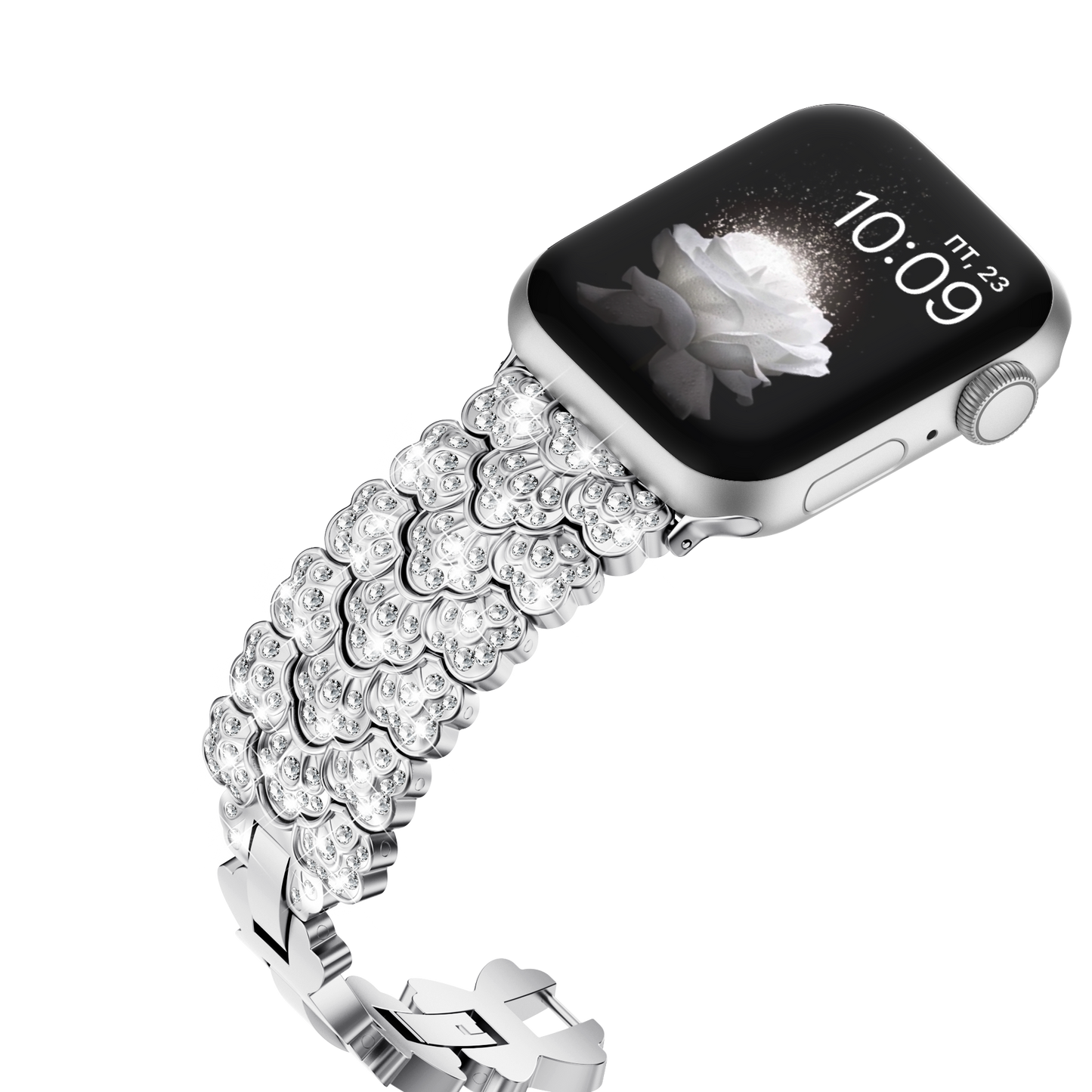 Luxe Bling Petal Chain Band for Apple Watch