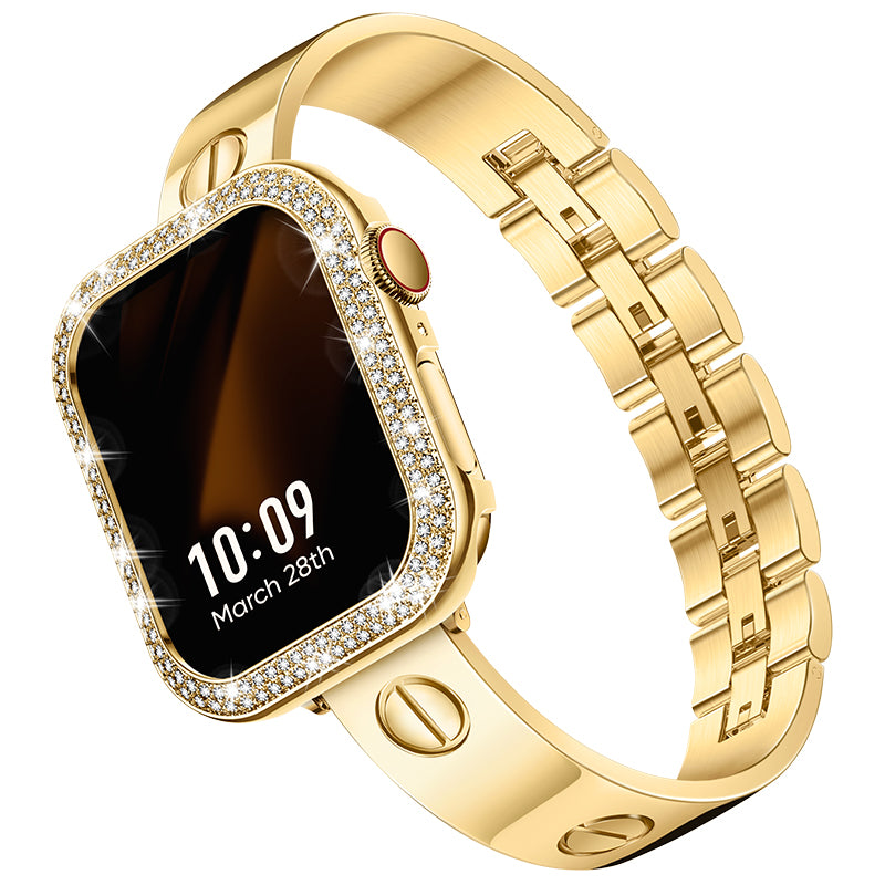 [Bundle] LOVE CLASSIC Luxury Bracelet Band with Dual-Bling Case