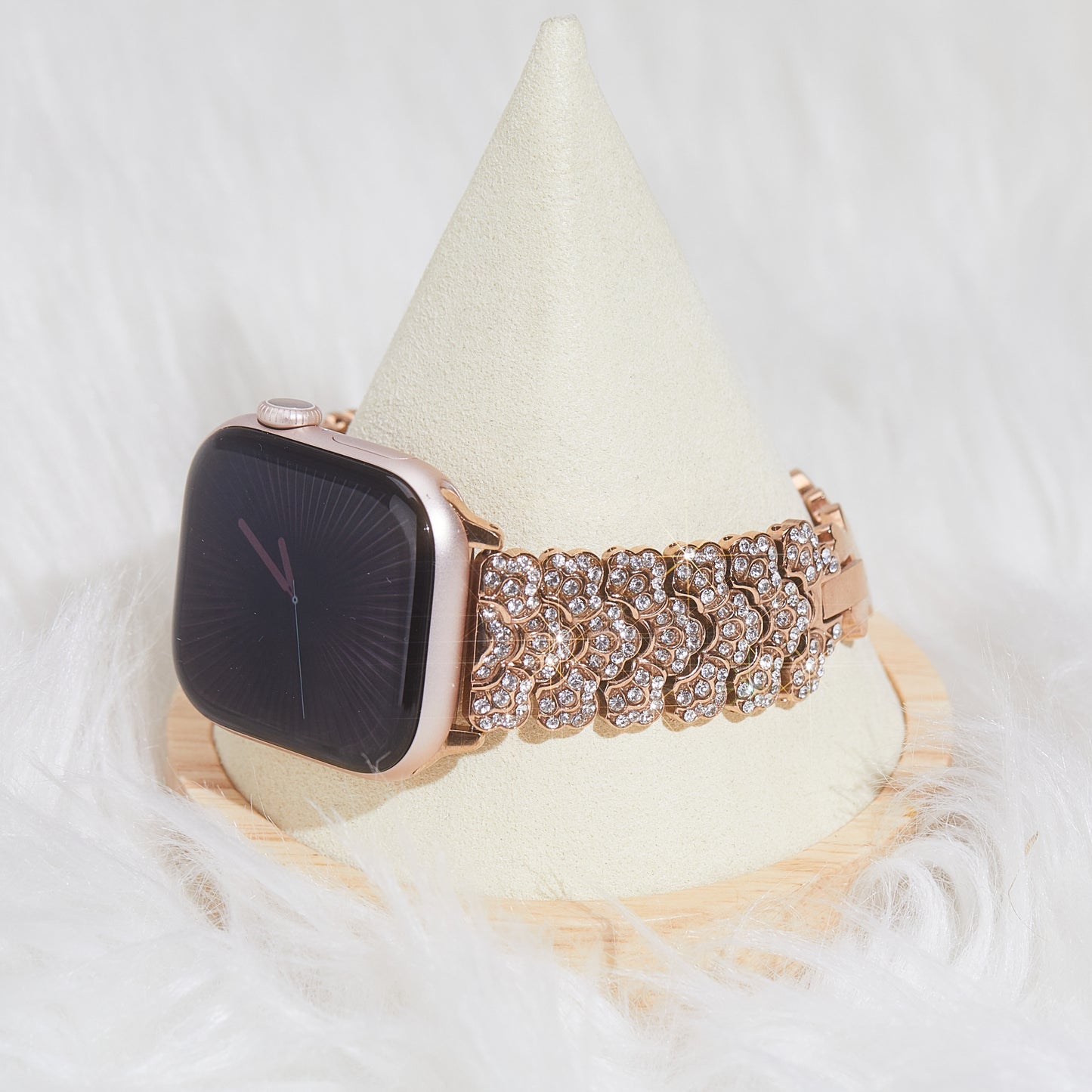 Luxe Bling Petal Chain Band for Apple Watch