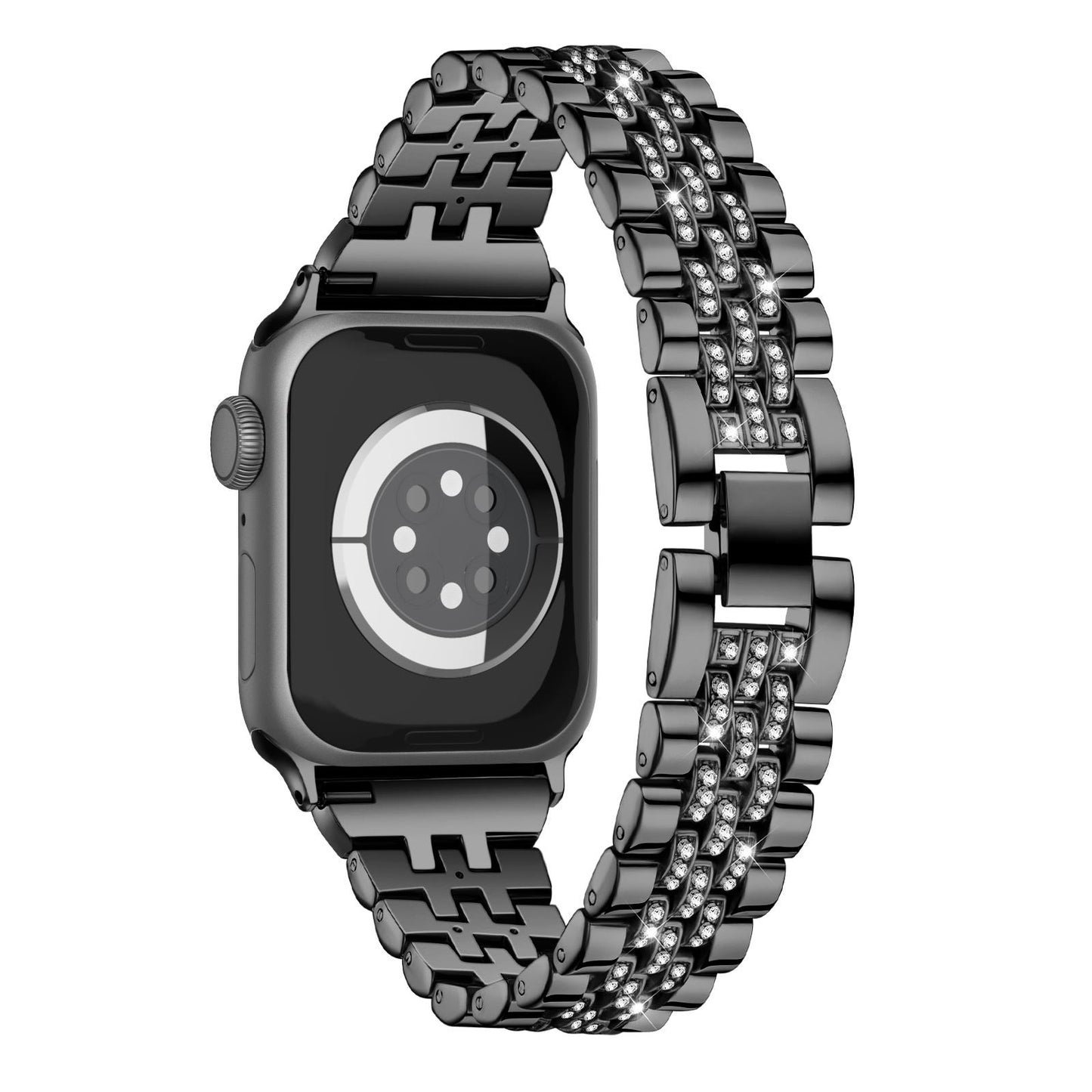 Diamond Stainless Steel Bracelet Band for Apple Watch