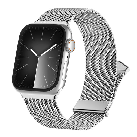 [Triangle Buckle] Milanese Loop Stainless Steel Bracelet for Apple Watch