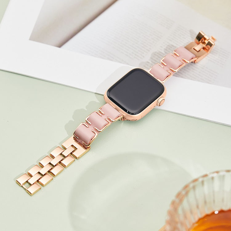 Mixed metal 2025 apple watch band