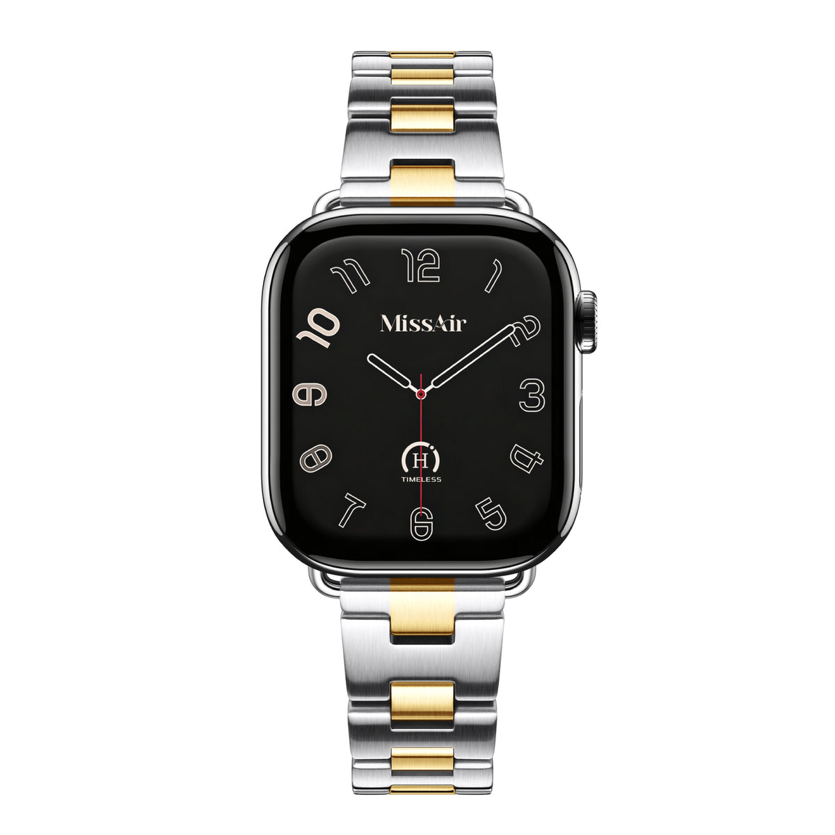 Halo Band for Apple Watch – 316L Stainless Steel, Brushed Matte Finish