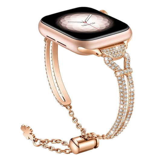 Mistystars Luxury Stainless Steel Bracelet Watch Band for Apple Watch