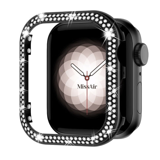 Actual Love Diamond Stainless Steel Bumper for Apple Watch