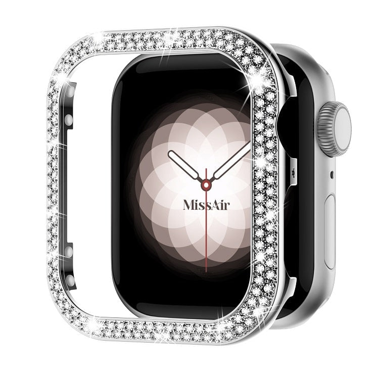 Actual Love Diamond Stainless Steel Bumper for Apple Watch