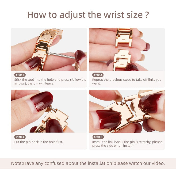 Posh Boho Beaded Leather Band for Apple Watch