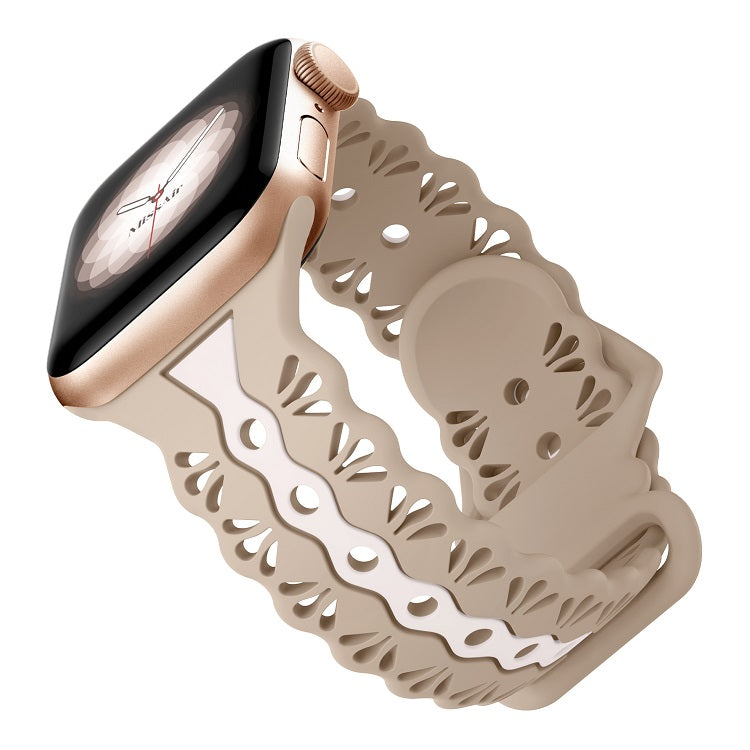 Waterdrop Shape Silicon Band Mixed Colors for Apple Watch
