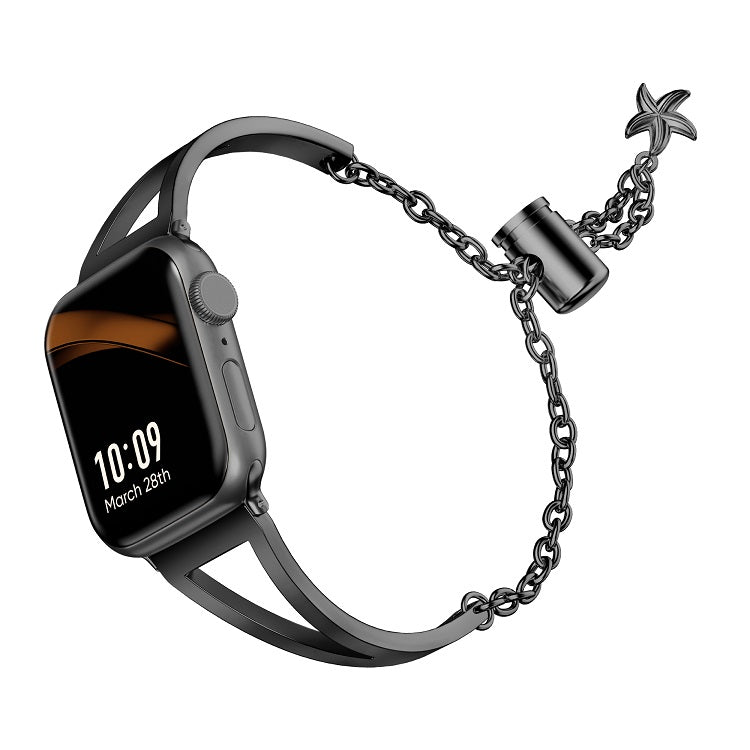 V Shape Stainless Steel Strap for Apple Watch