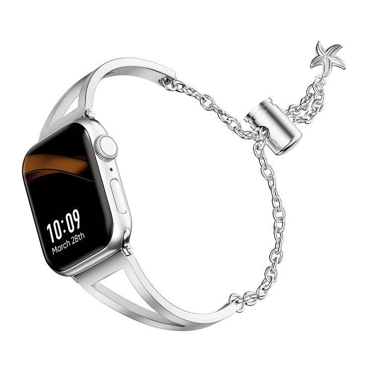 V Shape Stainless Steel Apple Watch Replacement Strap
