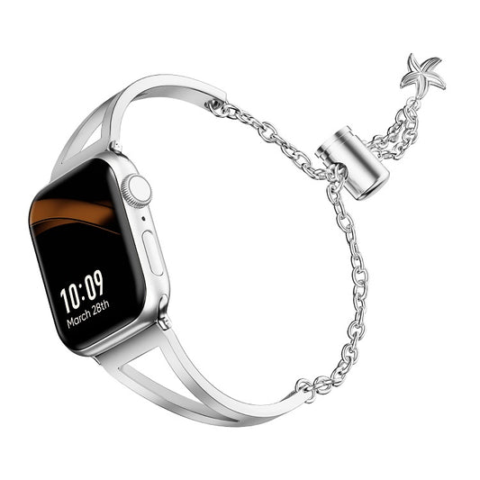 V Shape Stainless Steel Strap for Apple Watch